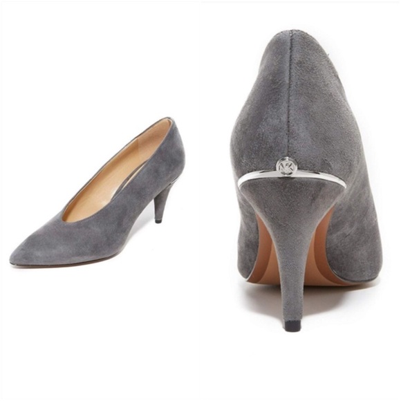 MICHAEL Michael Kors Shoes - - Michael Kors Lizzy Suede Pointed Toe Classic Pumps